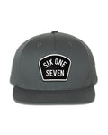 Six One Seven Snapback (Dark Grey)