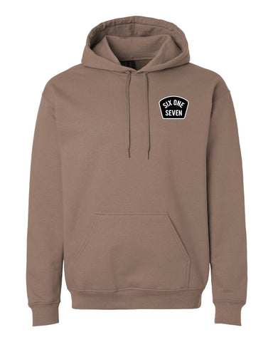 Six One Seven Patch Hoodie (Espresso)