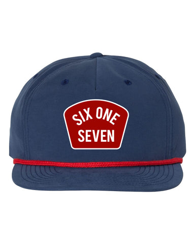 Six One Seven Rope (Navy/Red)