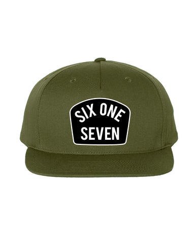 Six One Seven Snapback (Military Green)