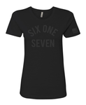 Six one Seven (Charcoal/Black)