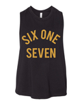 Six One Seven (Black/Gold Crop)