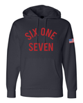 Six One Seven (Red/Navy)