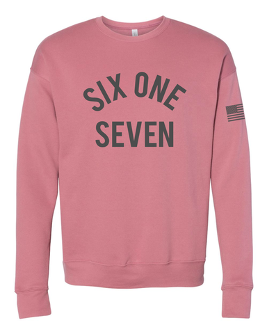 Six One Seven (Salmon Crewneck)