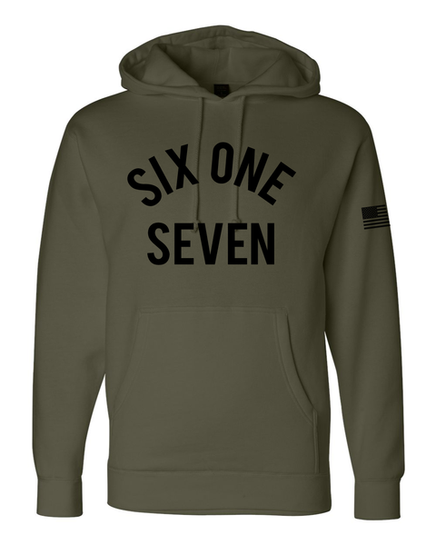 Les six Army Hoodie